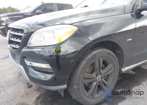 2012 Mercedes-Benz Ml 350 4Matic из США, поврежденный, VIN 4JGDA5HB8CA092518